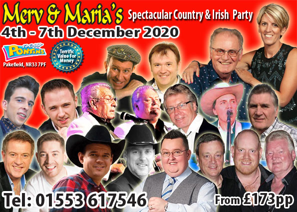 Xmas Country & Irish Party - Merv & Maria